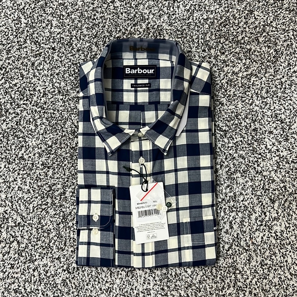 BRAND NEW Barbour Button-Down Shirt
